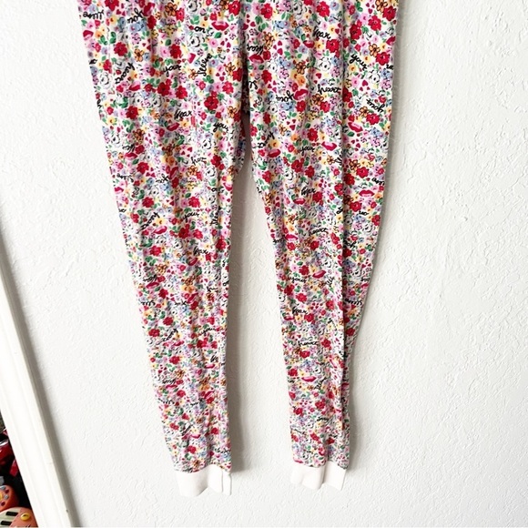 Cath Kidston Pajama Pants Women's Medium Ditsy Floral Jogger Style Jersey Knit - Picture 3 of 7
